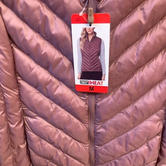 32 Degrees Ladies' Packable Vest - Fig Berry - Picture 4 of 6